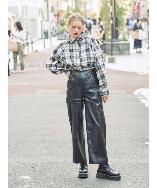 jouetie（ジュエティ）の「2WAYウエスタンパンツ（その他パンツ・レディース・アイボリー/ブラック/ブルー・MEDIUM）」の20枚目の写真