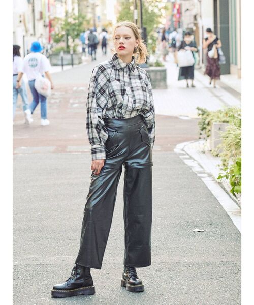 jouetie（ジュエティ）の「2WAYウエスタンパンツ（その他パンツ・レディース・アイボリー/ブラック/ブルー・MEDIUM）」の4枚目の写真