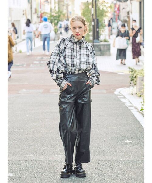 jouetie（ジュエティ）の「2WAYウエスタンパンツ（その他パンツ・レディース・アイボリー/ブラック/ブルー・MEDIUM）」の8枚目の写真