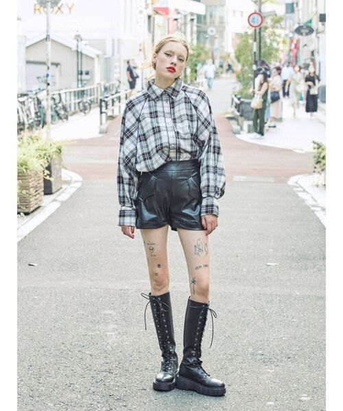 jouetie（ジュエティ）の「2WAYウエスタンパンツ（その他パンツ・レディース・アイボリー/ブラック/ブルー・MEDIUM）」の14枚目の写真