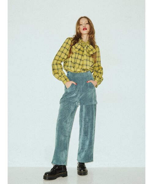 jouetie（ジュエティ）の「2WAYウエスタンパンツ（その他パンツ・レディース・アイボリー/ブラック/ブルー・MEDIUM）」の21枚目の写真