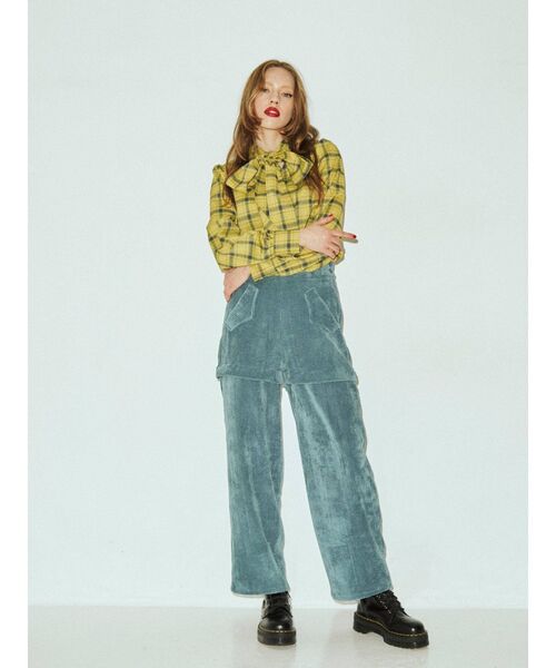 jouetie（ジュエティ）の「2WAYウエスタンパンツ（その他パンツ・レディース・アイボリー/ブラック/ブルー・MEDIUM）」の5枚目の写真