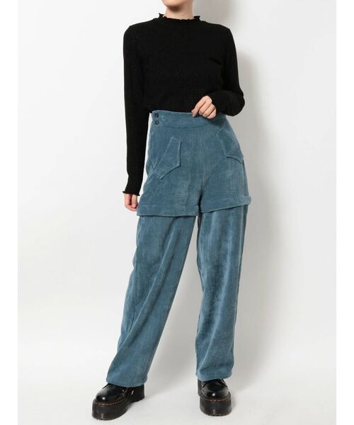 jouetie（ジュエティ）の「2WAYウエスタンパンツ（その他パンツ・レディース・アイボリー/ブラック/ブルー・MEDIUM）」の16枚目の写真