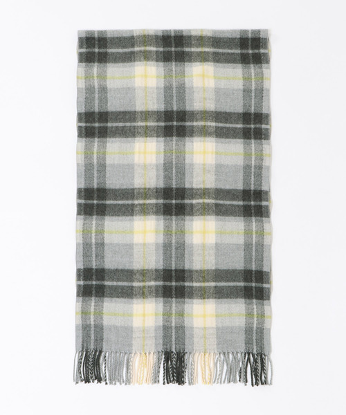 LBC（エルビーシー）の「抗菌加工チェックマフラー（マフラー・レディース・ベージュ/グレー/レッド/ピンク/ブルー/グリーン・FREE）」の16枚目の写真