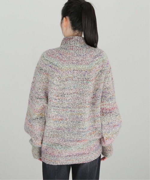 journal standard L'essage（ジャーナルスタンダードレサージュ）の「LANTANAハイネックプルオーバー◆（ニット/セーター・レディース・サックスブルー/オレンジ・FREE）」の11枚目の写真