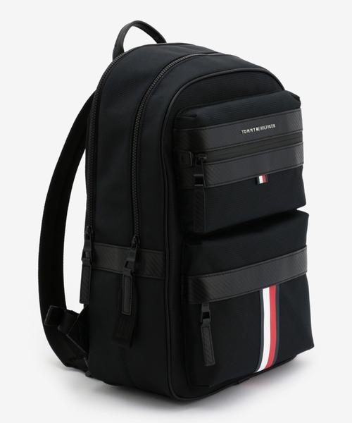 TOMMY HILFIGER（トミーヒルフィガー）の「メタルロゴバックパック（バックパック/リュック・メンズ・ブラック・FREE）」の3枚目の写真