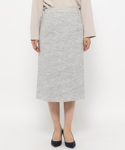 LEPSIM（レプシィム）の「ツイードタイトスカート[2022春夏]　239422（スーツスカート・レディース・ネイビー/ホワイト系その他・MEDIUM/LARGE）」の15枚目の写真