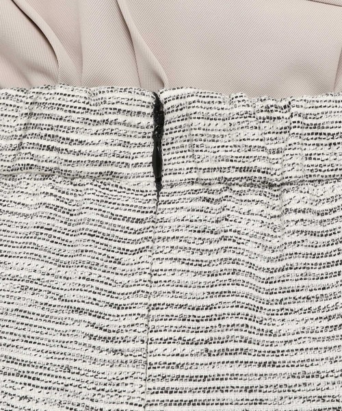 LEPSIM（レプシィム）の「ツイードタイトスカート[2022春夏]　239422（スーツスカート・レディース・ネイビー/ホワイト系その他・MEDIUM/LARGE）」の7枚目の写真