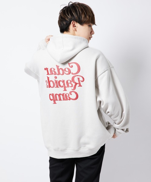 re_k by JUNRED（レクバイジュンレッド）の「re_k by JUNRED / バルーンスリーブBIGプルパーカー（パーカー・メンズ・ライトグレー/モスグリーン/ライトグリーン/グレー/ブラック系その他2/ブラック系その他・S/M/L/LL）」の11枚目の写真