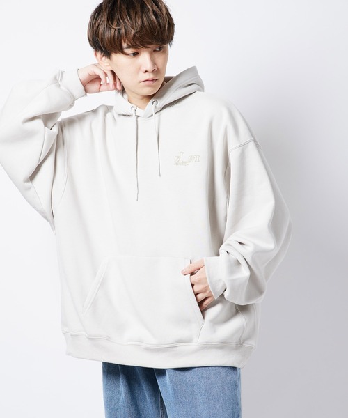 re_k by JUNRED（レクバイジュンレッド）の「re_k by JUNRED / バルーンスリーブBIGプルパーカー（パーカー・メンズ・ライトグレー/モスグリーン/ライトグリーン/グレー/ブラック系その他2/ブラック系その他・S/M/L/LL）」の14枚目の写真