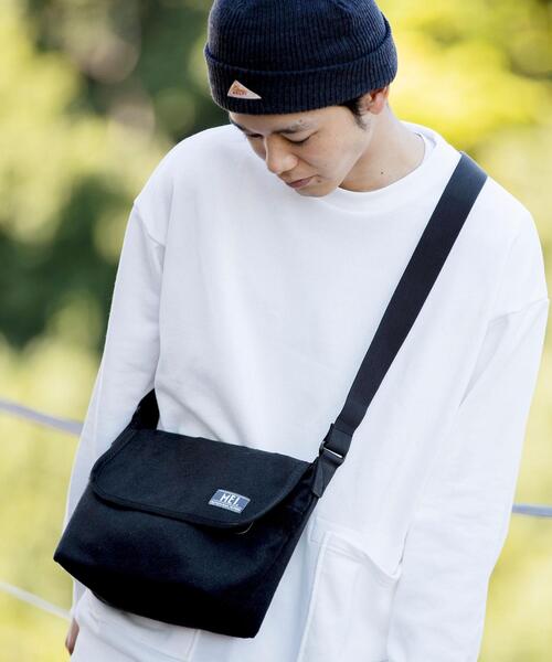 MEI(メイ)の「MEI(メイ)別注メッセンジャーショルダーバッグ(メッセンジャーバッグ・メンズ・ブラック/ネイビー・FREE)」の3枚目の写真