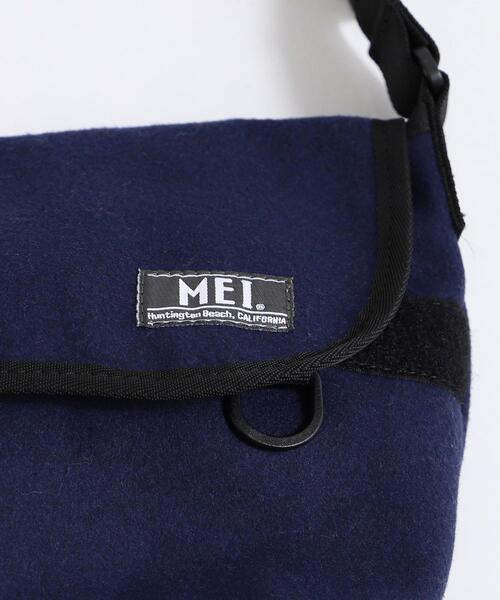 MEI(メイ)の「MEI(メイ)別注メッセンジャーショルダーバッグ(メッセンジャーバッグ・メンズ・ブラック/ネイビー・FREE)」の6枚目の写真