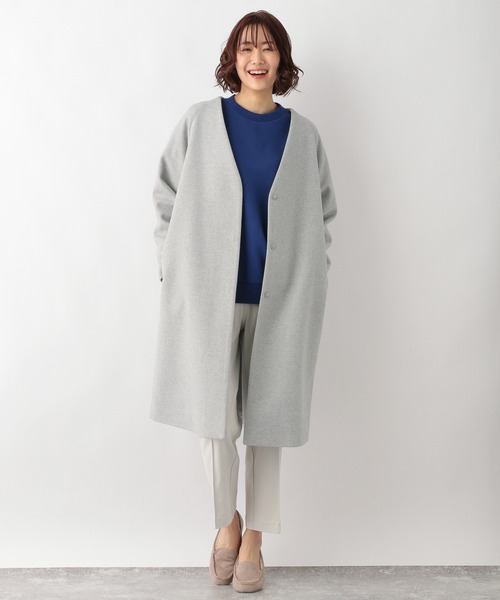 GLOBAL WORK(グローバルワーク)の「ウールライクスゴラクカットパンツ/254835(その他パンツ・レディース・グレー系その他/その他/ダークグレー・LARGE/MEDIUM)」の6枚目の写真