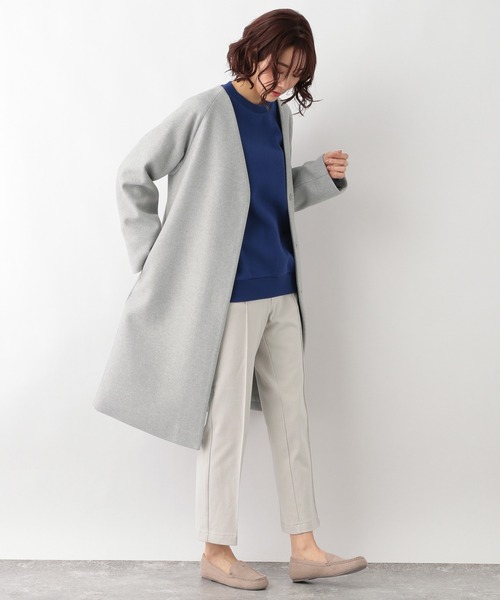 GLOBAL WORK(グローバルワーク)の「ウールライクスゴラクカットパンツ/254835(その他パンツ・レディース・グレー系その他/その他/ダークグレー・LARGE/MEDIUM)」の7枚目の写真