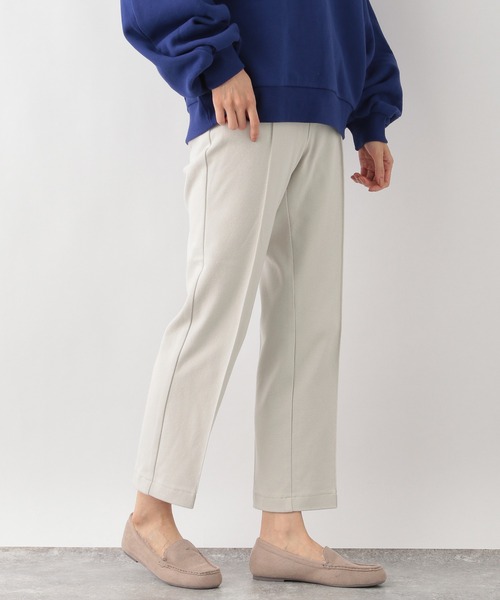 GLOBAL WORK(グローバルワーク)の「ウールライクスゴラクカットパンツ/254835(その他パンツ・レディース・グレー系その他/その他/ダークグレー・LARGE/MEDIUM)」の8枚目の写真