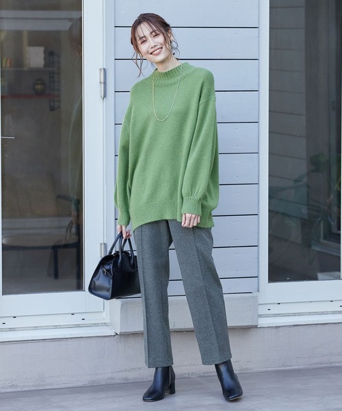 GLOBAL WORK(グローバルワーク)の「ウールライクスゴラクカットパンツ/254835(その他パンツ・レディース・グレー系その他/その他/ダークグレー・LARGE/MEDIUM)」の22枚目の写真