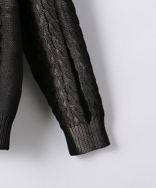 STAMPD（スタンプド）の「＜STAMPD＞  Cable Knit HD/パーカー（パーカー・メンズ・ブラック・M/L）」の4枚目の写真