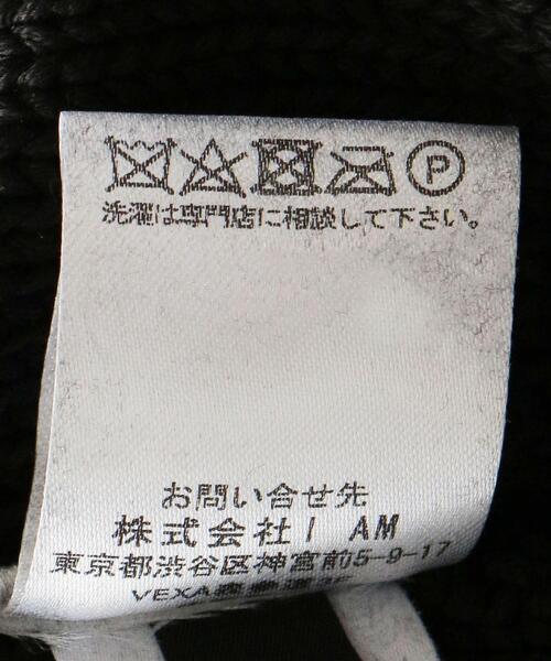 STAMPD（スタンプド）の「＜STAMPD＞  Cable Knit HD/パーカー（パーカー・メンズ・ブラック・M/L）」の5枚目の写真