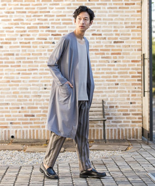 CALL&RESPONSE（コールアンドレスポンス）の「mta465-トタンリブ-タンクトップ（タンクトップ・メンズ・ホワイト/カーキ/ブラック/ベージュ/パープル・2/4）」の18枚目の写真