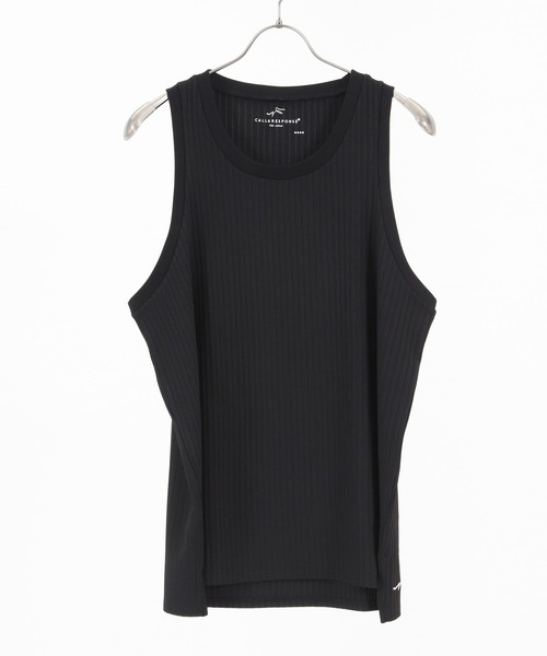 CALL&RESPONSE（コールアンドレスポンス）の「mta465-トタンリブ-タンクトップ（タンクトップ・メンズ・ホワイト/カーキ/ブラック/ベージュ/パープル・2/4）」の17枚目の写真