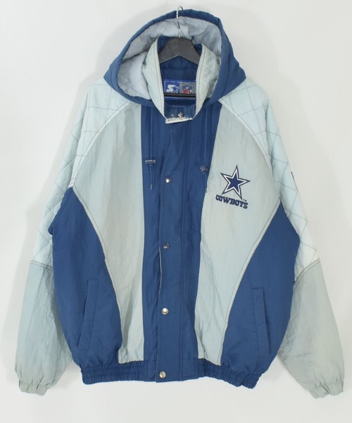 STARTER スターター ナイロンジャケット フルジップ　カレッジロゴ XL ヴィンテージ古着90\u0027s STARTER フルジップナイロンジャケット