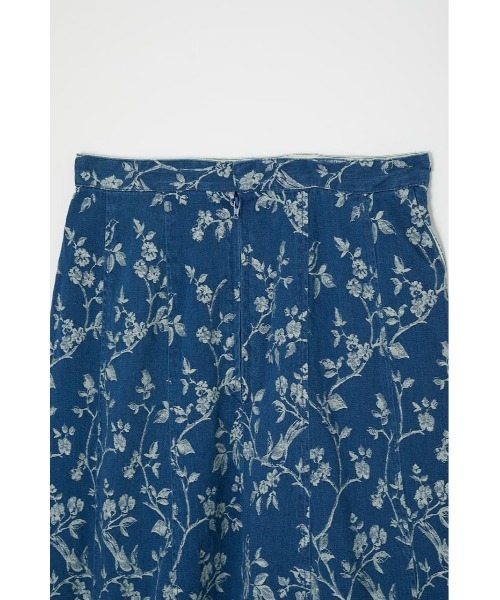 MOUSSY（マウジー）の「GARDEN JACQUARD MAXI スカート（スカート・レディース・ブラック/ブルー・2/1/0）」の13枚目の写真