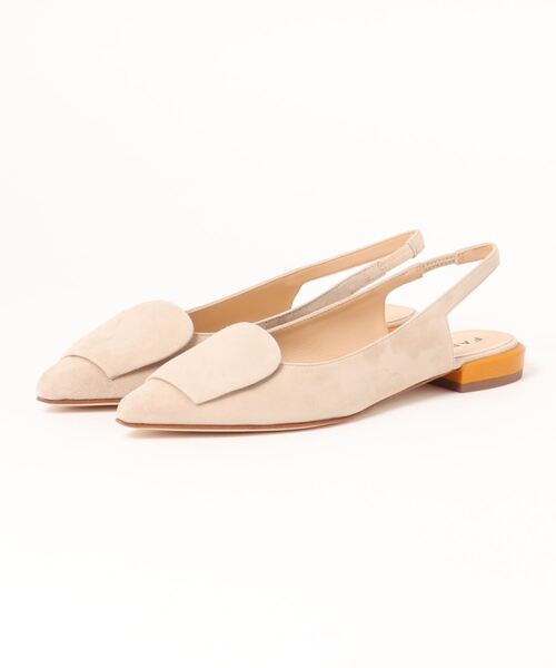 FABIO RUSCONI（ファビオルスコーニ）の「【FABIO RUSCONI】オーナメント付ポインテッドバックバンド(F21304)（パンプス・レディース・ライトベージュ/ベージュ系その他/キャメル/ブラック系その他・39/36/38/37/35）」の12枚目の写真