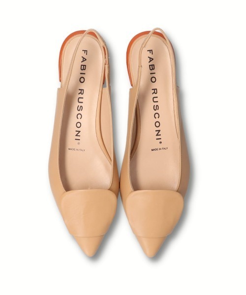 FABIO RUSCONI（ファビオルスコーニ）の「【FABIO RUSCONI】オーナメント付ポインテッドバックバンド(F21304)（パンプス・レディース・ライトベージュ/ベージュ系その他/キャメル/ブラック系その他・39/36/38/37/35）」の15枚目の写真