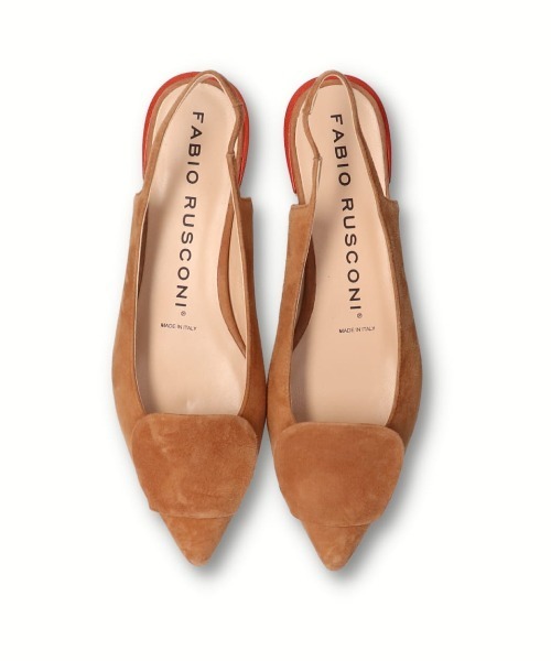 FABIO RUSCONI（ファビオルスコーニ）の「【FABIO RUSCONI】オーナメント付ポインテッドバックバンド(F21304)（パンプス・レディース・ライトベージュ/ベージュ系その他/キャメル/ブラック系その他・39/36/38/37/35）」の17枚目の写真