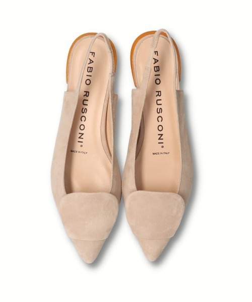 FABIO RUSCONI（ファビオルスコーニ）の「【FABIO RUSCONI】オーナメント付ポインテッドバックバンド(F21304)（パンプス・レディース・ライトベージュ/ベージュ系その他/キャメル/ブラック系その他・39/36/38/37/35）」の16枚目の写真