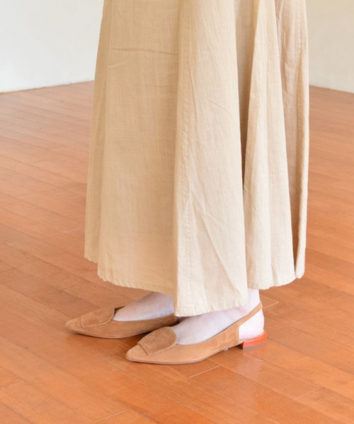 FABIO RUSCONI（ファビオルスコーニ）の「【FABIO RUSCONI】オーナメント付ポインテッドバックバンド(F21304)（パンプス・レディース・ライトベージュ/ベージュ系その他/キャメル/ブラック系その他・39/36/38/37/35）」の9枚目の写真