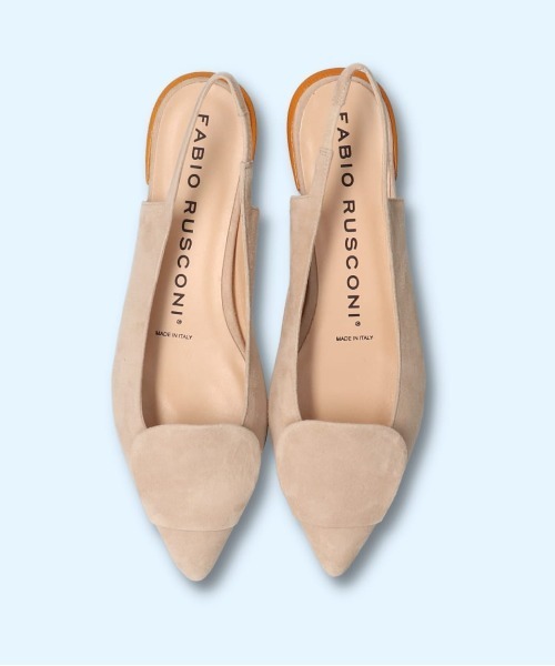 FABIO RUSCONI（ファビオルスコーニ）の「【FABIO RUSCONI】オーナメント付ポインテッドバックバンド(F21304)（パンプス・レディース・ライトベージュ/ベージュ系その他/キャメル/ブラック系その他・39/36/38/37/35）」の19枚目の写真