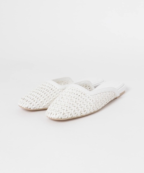 SENSE OF PLACE by URBAN RESEARCH（センスオブプレイスバイアーバンリサーチ）の「メッシュミュール（その他シューズ・レディース・ホワイト/ブラック/ベージュ・SMALL/MEDIUM/LARGE）」の10枚目の写真