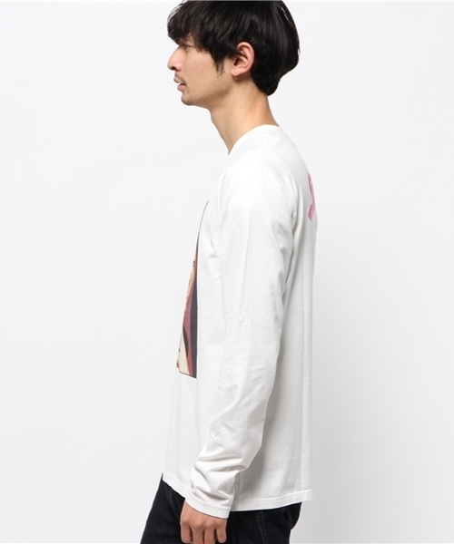 HYSTERIC GLAMOUR（ヒステリックグラマー）の「CL/MAGAZINE COVER pt T-SH（Tシャツ/カットソー・メンズ・ホワイト/ピンク/ブラック・SMALL/MEDIUM/LARGE）」の8枚目の写真