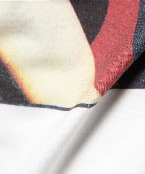 HYSTERIC GLAMOUR（ヒステリックグラマー）の「CL/MAGAZINE COVER pt T-SH（Tシャツ/カットソー・メンズ・ホワイト/ピンク/ブラック・SMALL/MEDIUM/LARGE）」の5枚目の写真