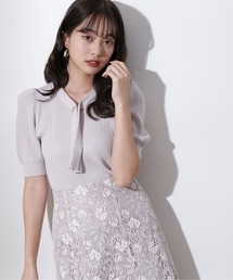 PROPORTION BODY DRESSING | 【美人百花4月号掲載商品】２ｗａｙボウタイニット / 1212170301(ニット/セーター)