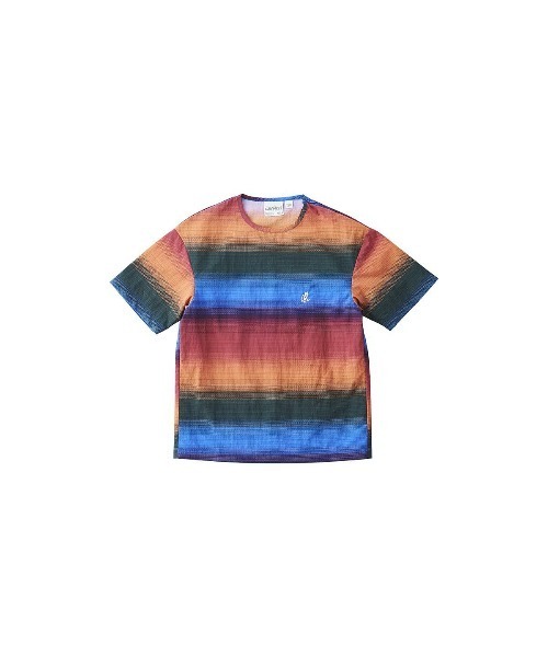 Gramicci(グラミチ)の「GRAMICCI グラミチ KIDS SHELL CAMP TEE シェルキャンプTシャツ 半袖(Tシャツ/カットソー・キッズ・サックスブルー/マスタード/グリーン系その他/テラコッタ/カラフル/ブラック/カモフラージュ/タン・100/110/120/130)」の8枚目の写真