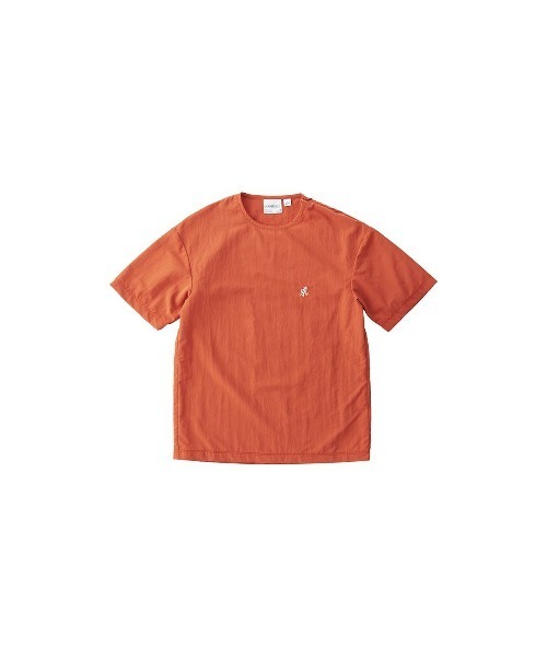 Gramicci(グラミチ)の「GRAMICCI グラミチ KIDS SHELL CAMP TEE シェルキャンプTシャツ 半袖(Tシャツ/カットソー・キッズ・サックスブルー/マスタード/グリーン系その他/テラコッタ/カラフル/ブラック/カモフラージュ/タン・100/110/120/130)」の3枚目の写真