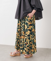 BEARDSLEY | フルーツ柄フレアーパンツ(その他パンツ)