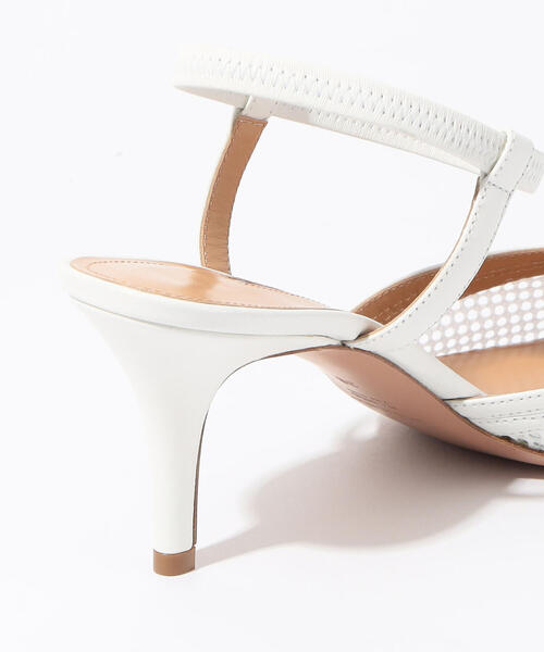 TOMORROWLAND （トゥモローランド）の「PELLICO メッシュアンクルストラップパンプス（パンプス・レディース・ホワイト・38/36/37）」の6枚目の写真