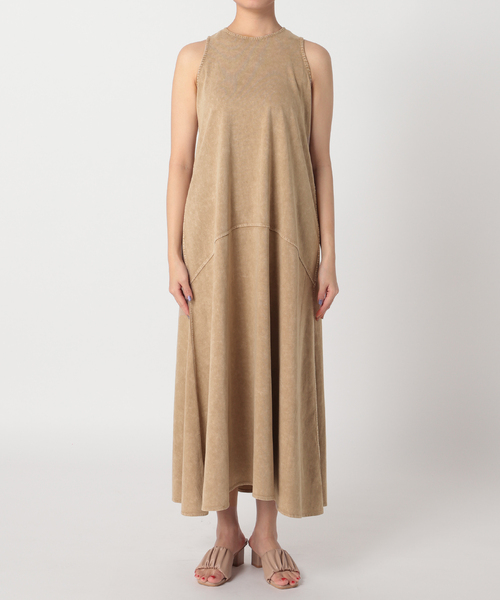 Simplicite（サンプリシテ）の「snowウォッシュアメスリワンピース（ワンピース・レディース・ブラック/ブラウン・FREE）」の14枚目の写真