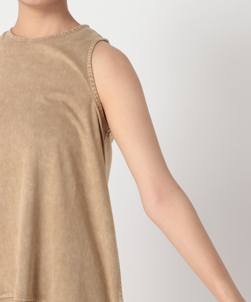 Simplicite（サンプリシテ）の「snowウォッシュアメスリワンピース（ワンピース・レディース・ブラック/ブラウン・FREE）」の19枚目の写真