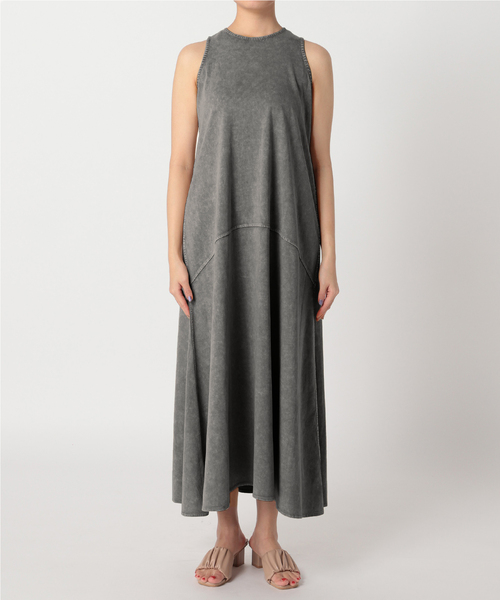 Simplicite（サンプリシテ）の「snowウォッシュアメスリワンピース（ワンピース・レディース・ブラック/ブラウン・FREE）」の21枚目の写真