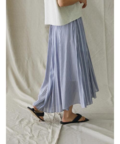 AMERICAN HOLIC（アメリカンホリック）の「切り替えフレアイレヘムスカート（スカート・レディース・ドット/ストライプ・L/M）」の15枚目の写真