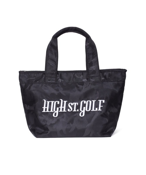 HIGH STREET（ハイストリート）の「【UNISEX】HIGH ST. GOLF∴3Dロゴ刺繍 カモ柄カートバッグ（トートバッグ・メンズ・ネイビー/ブラック・F）」の2枚目の写真