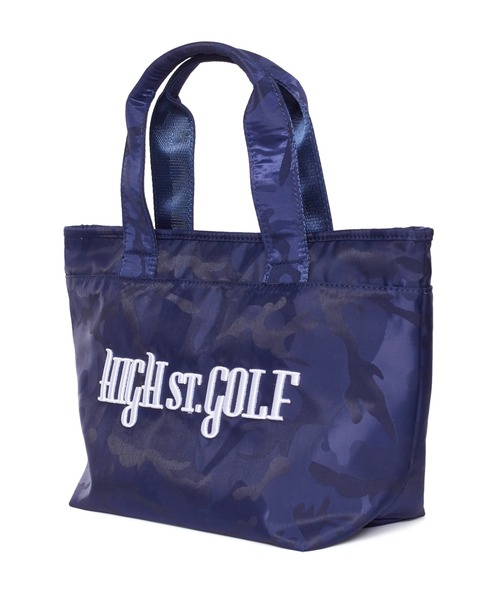 HIGH STREET（ハイストリート）の「【UNISEX】HIGH ST. GOLF∴3Dロゴ刺繍 カモ柄カートバッグ（トートバッグ・メンズ・ネイビー/ブラック・F）」の15枚目の写真