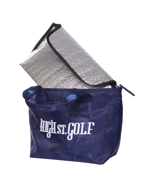 HIGH STREET（ハイストリート）の「【UNISEX】HIGH ST. GOLF∴3Dロゴ刺繍 カモ柄カートバッグ（トートバッグ・メンズ・ネイビー/ブラック・F）」の12枚目の写真