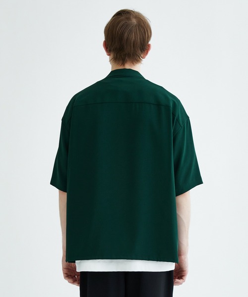 city(シティ)の「OPEN COLLAR SHIRTS(シャツ/ブラウス・メンズ・ライトグレー/ダークグレー/ブラック/ダークグリーン/インディゴブルー・1/2/3)」の22枚目の写真