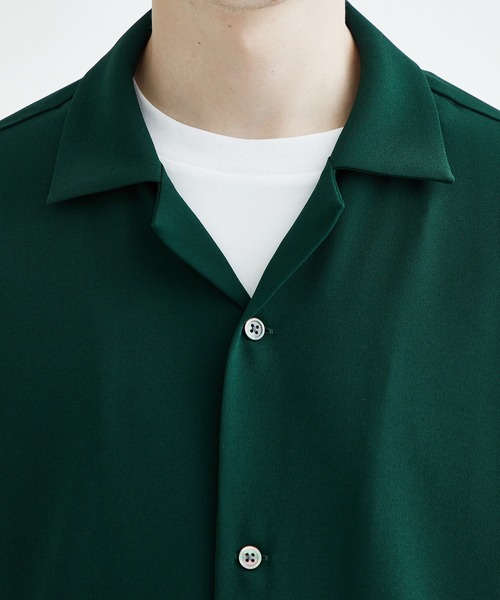 city(シティ)の「OPEN COLLAR SHIRTS(シャツ/ブラウス・メンズ・ライトグレー/ダークグレー/ブラック/ダークグリーン/インディゴブルー・1/2/3)」の15枚目の写真