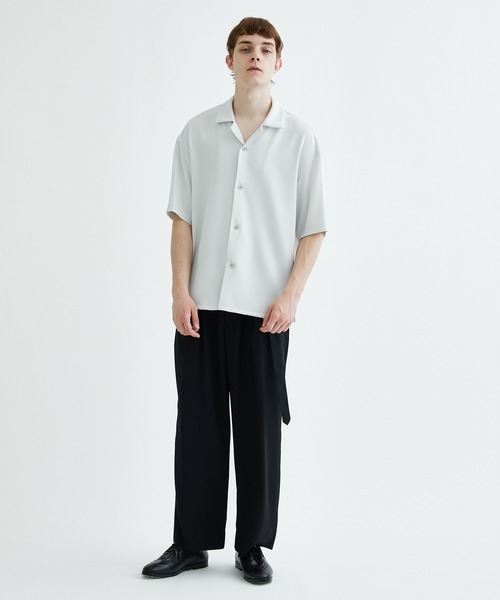 city(シティ)の「OPEN COLLAR SHIRTS(シャツ/ブラウス・メンズ・ライトグレー/ダークグレー/ブラック/ダークグリーン/インディゴブルー・1/2/3)」の19枚目の写真